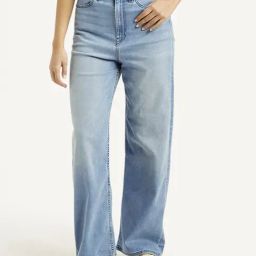Levi's Blue Cotton Loose Fit Jeans-picture-36