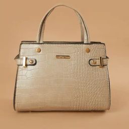 Ginger by Lifestyle Beige Animal Effect Handbag-image-12