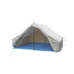 MSR Canvas Single Ply Labour Tent Dark Green/Grey Color 10 m²x10 m²x7 ft for 6-8 Persons, DDI09-image-25