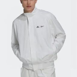 Adidas White Regular Fit Sports Jacket-image-31
