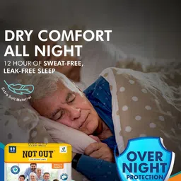 Not Out 3D Core Technology Adult Diapers - 10 Pcs Each - XL image 2