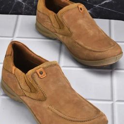 Woodland Men's Camel Casual Loafers-image-21