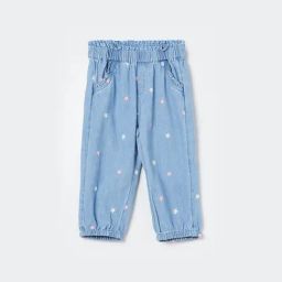 Juniors by Lifestyle Blue Embroidery Regular Fit Jeans-image-49
