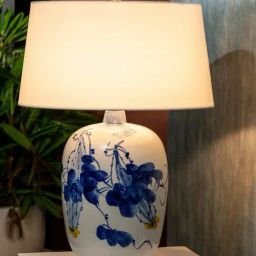 Whispering Homes Multicolor Coastal Ceramic Table Lamp-image-18