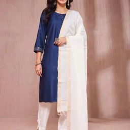 Fabindia Natural Cotton Regular Fit Woven Dupatta-image-85