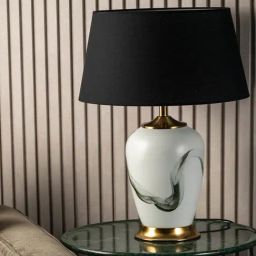 Whispering Homes White Regency Ceramic Table Lamp-image-20