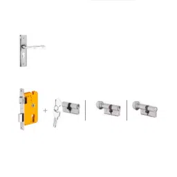 Dorset HL Series -Ceto HL CO 203 mm(8 Inch) SC Finish Combo Lock Sets With Knob and Key Cylinder (70 mm)-image-12