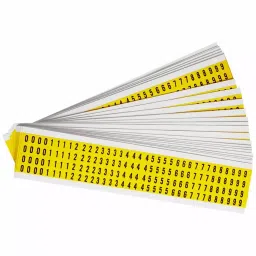 BRADY Number Label 6.35 mm (1/4 inch) Character Height Gothic Font, 35TA24 (Pack of 25 Pcs)-image-75