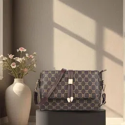 SAGEWARE Colourblocked Sling Bag With Quilted-picture-18