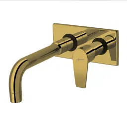 Aquieen Luxury Basin Mixer Tap Brass & Copper Chrome Finish Entice Gold, AQN 911-13