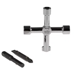 RS PRO Diecast Zinc 5-way Control Cabinet Key Model No 4393019-27