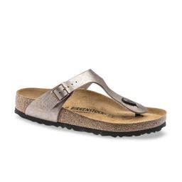 Birkenstock Women Brown Solid Gizeh Birko-Flor T-Strap Regular Width Flats-picture-12