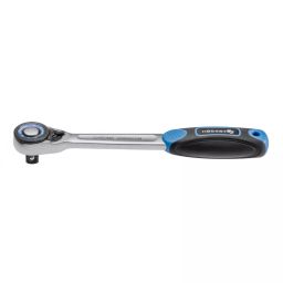 Hogert Technik 12.7 mm (1/2 Inch) Crmo Steel Straight Ratchet Handle 72T HT1R302-49