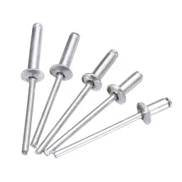 RKGD 1/8 x 1/2 Inch Wafer Blind Pop Rivet 3.2 x 12mm Carbon steel Zinc 400 Piece Pack-3