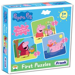 Peppa Pig Jigsaw Puzzles Pack Of 3 - 18 Pieces Total-13