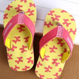 Cute Walk by Babyhug Flip Flops Balloon Art Print - Pink & Yellow-picture-22