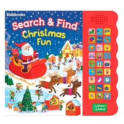 Search & Find: Christmas Fun (10-button Sound Book)-1