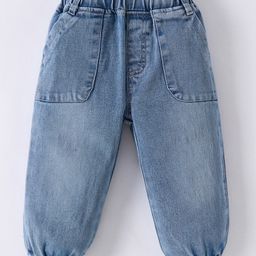 Mark & Mia Denim Full Length Washed Jeans - Blue-picture-25