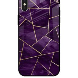 QRIOH Geometric Printed iPhone X Back Case Mobile Accessories-image-91