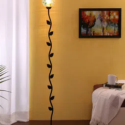 Devansh Black & Blue Leaf Floor Lamps-image-55