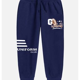 Trampoline Pack Of 2 Typography & Numerical Printed Track Pants - Red & Blue image 5