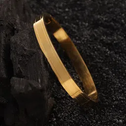 French Accent Gold-Plated Bangle-Style Bracelet-41