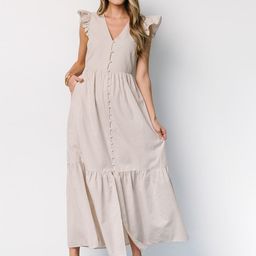JC Mode Women Flutter Sleeve Maxi Dress-picture-22