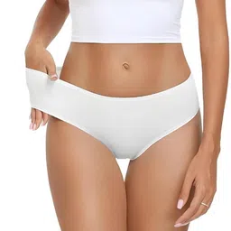 EMBATA Pack of Women Mid-Rise Cotton Bikini Briefs-image-87
