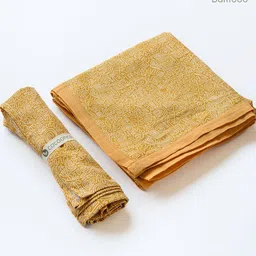 cocoon care Yellow Set of 2 AC Room 150 GSM Single Bed Blanket-picture-10