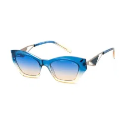 Irus Blue Cat Eye Sunglasses For Women-image-26