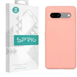 Sprig TPEE Back Cover for Google Pixel 7A 5G (Pink)-image-95