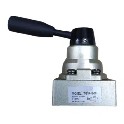 CONACT Disc Rotary Valve 4/3 Way (1/4 inch) 6.35 mm ) Thread Size, TG34 S - 08-17