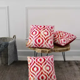 BIANCA Soft-Touch Digitally Printed Cushion Cover [Hidden Zipper On Side] -3pc 16 X16 set-4
