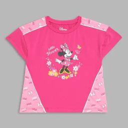 Blue Giraffe Kids Pink Printed T-Shirt-picture-8