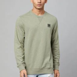 Club York Saga Green Regular Fit Sweatshirt-image-18