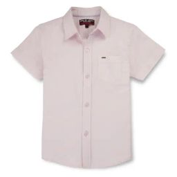 Gini & Jony Kids Pink Solid Shirt-picture-41
