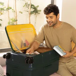 MOKOBARATextured Soft-Sided Large Trolley Bag-45