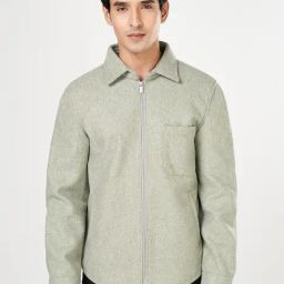 Byford By Pantaloons Olive Regular Fit Jacket-image-71