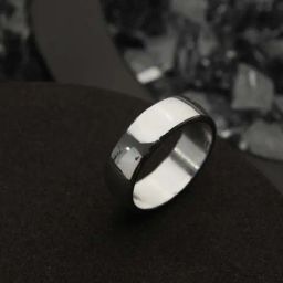 Bold by Priyaasi Solid Silver-Plated Finger Band/Ring for Men-41