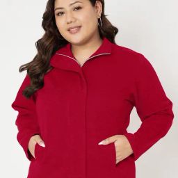 BRINNS Maroon Solid Pullover Sweatshirt-image-34