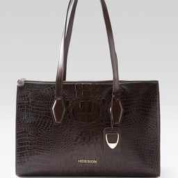 Hidesign Animal Textured Structured Shoulder Bag-19