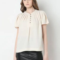 Vero Moda Cream Top-image-53