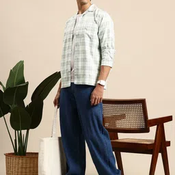 Mast & Harbour Men Checked Casual Shirt-picture-37