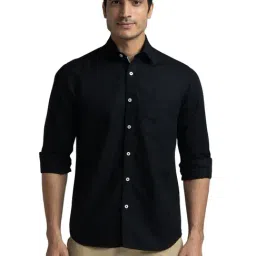 ColorPlus Black Tailored Fit Shirt-picture-48