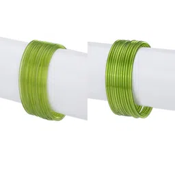 1ST TIME Set Of 24 Green Alloy Bangles-picture-34
