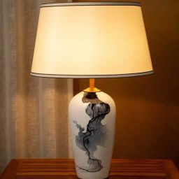 Whispering Homes White Luxor Ceramic Table Lamp-image-26
