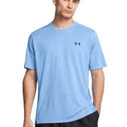 Under Armour Blue Regular Fit Sports T-Shirt-image-14