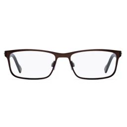 Hugo Brown Rectangular Eye Frame for Men image 3