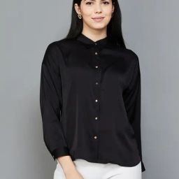 Code by Lifestyle Black Regular Fit Shirt-image-38