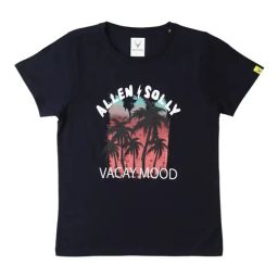 Allen Solly Junior Navy Printed T-Shirt-picture-12
